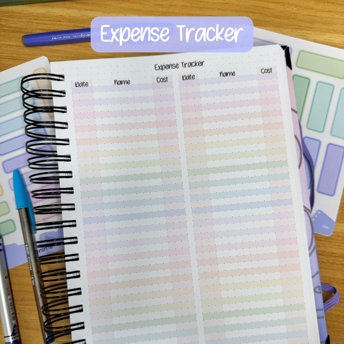 Hobby Illustrated Undated Bullet Journal-Style Planner - Flexible Layout for Creative Planning