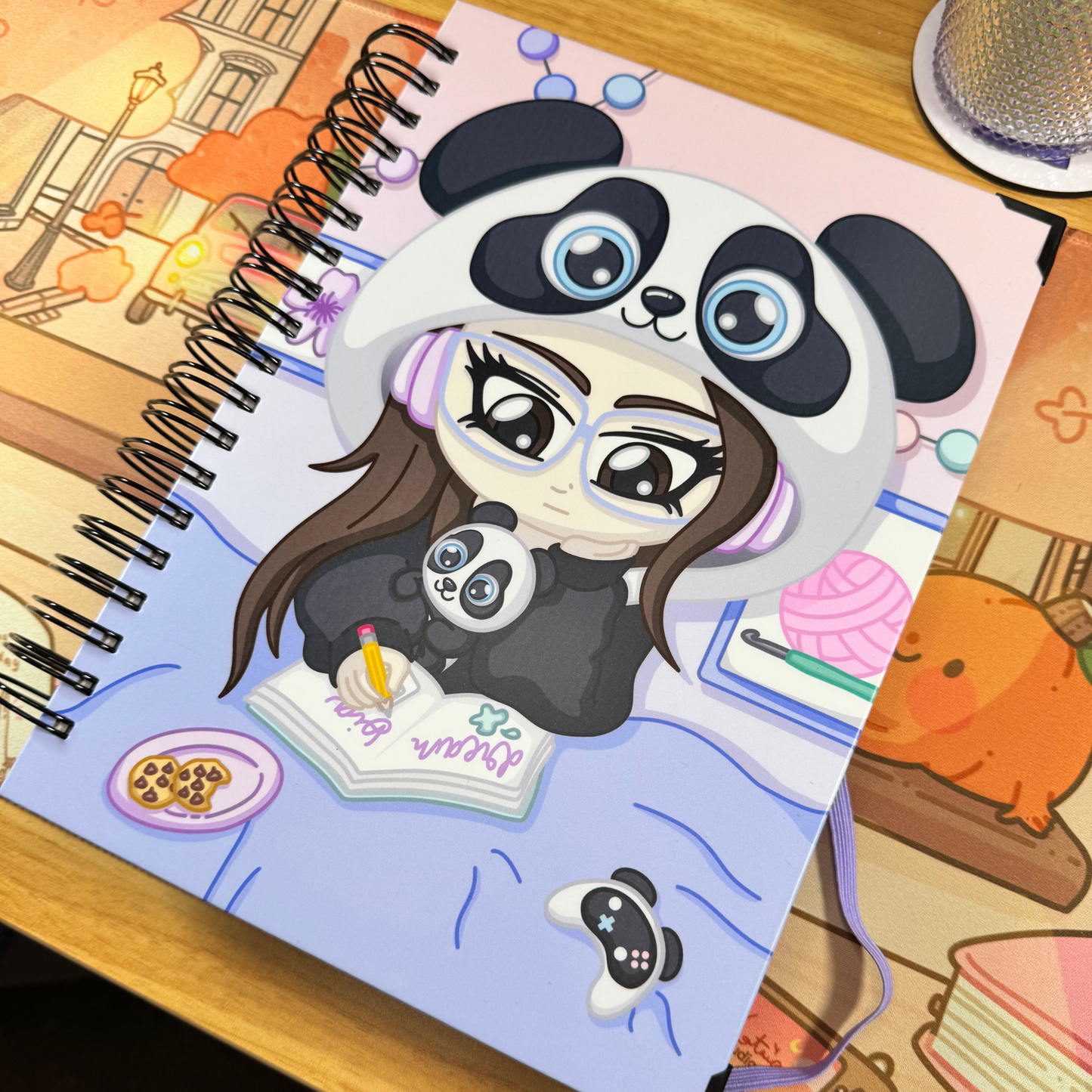 Hobby Illustrated Undated Bullet Journal-Style Planner - Flexible Layout for Creative Planning