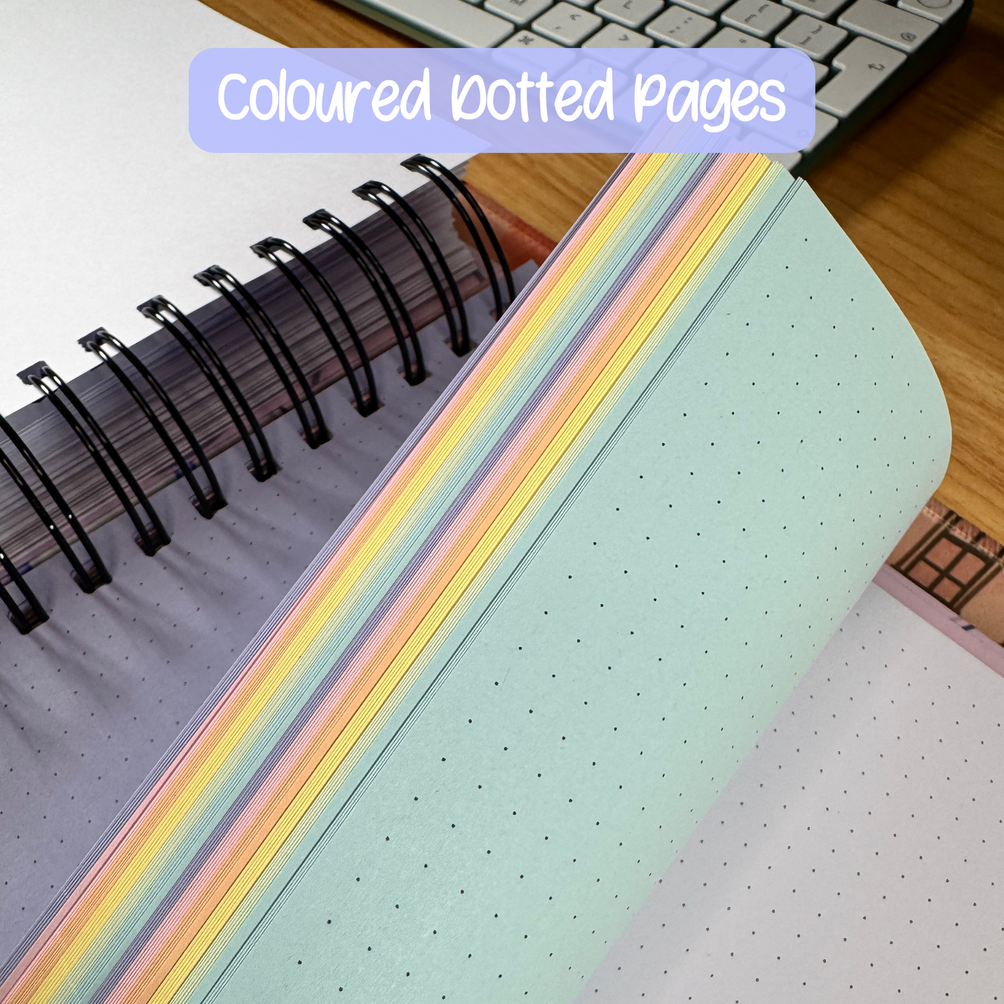 Hobby Illustrated Undated Bullet Journal-Style Planner - Flexible Layout for Creative Planning